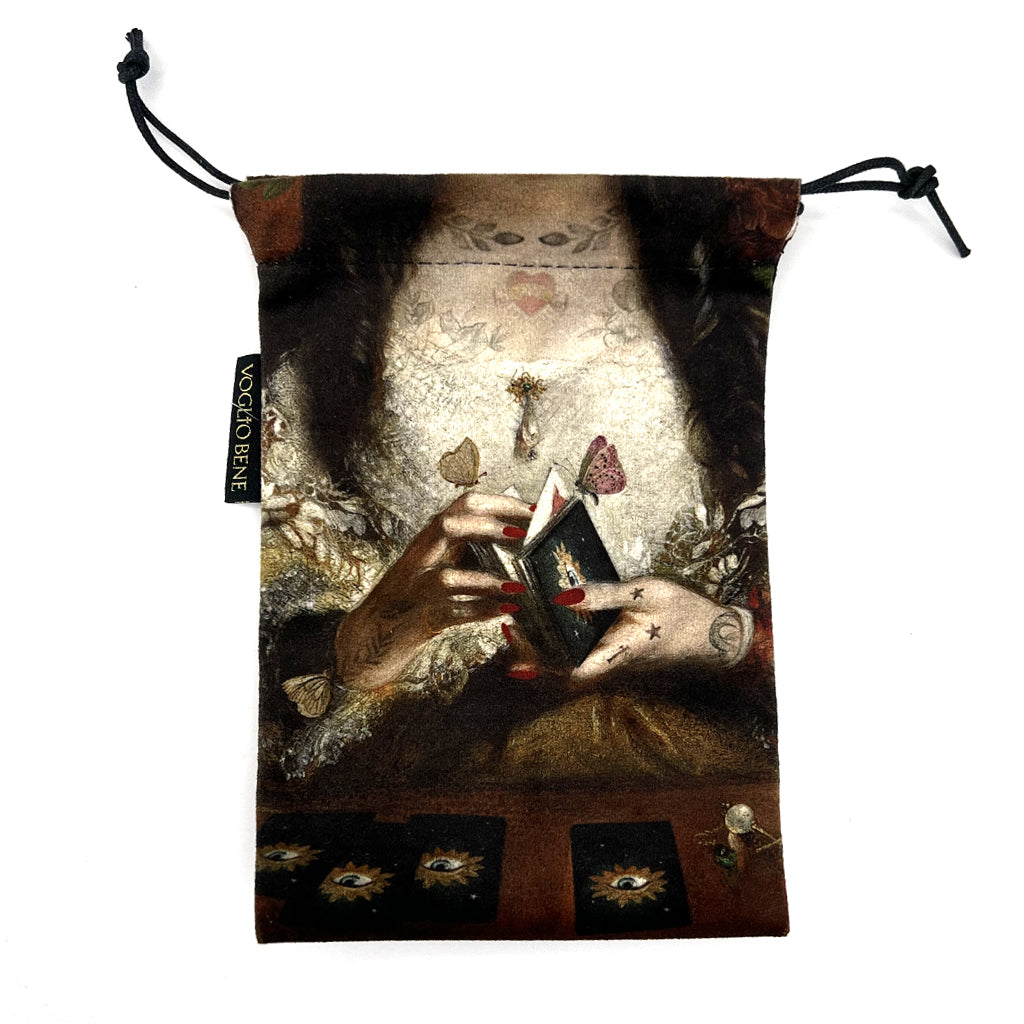 Housse rock et bohème pour tarots et oracles, accessoires ésotériques - Voglio Bene