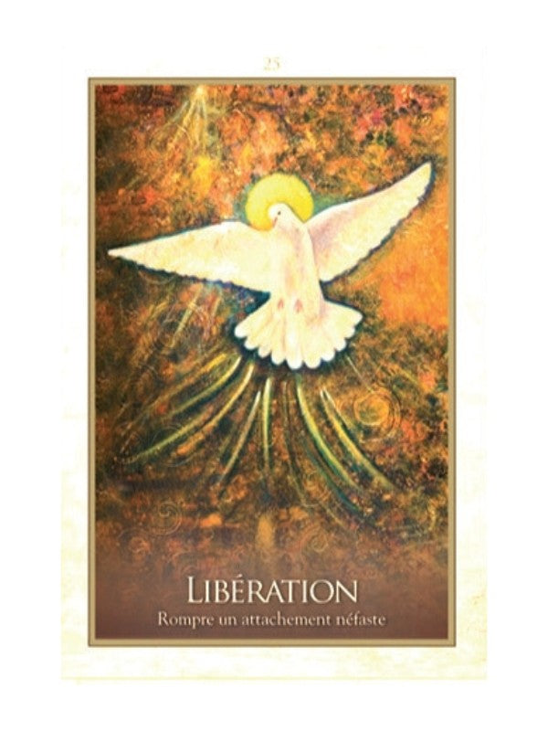 Carte oracle de la libération de l'oracle de Gaïa de Toni Carmine Salerno.