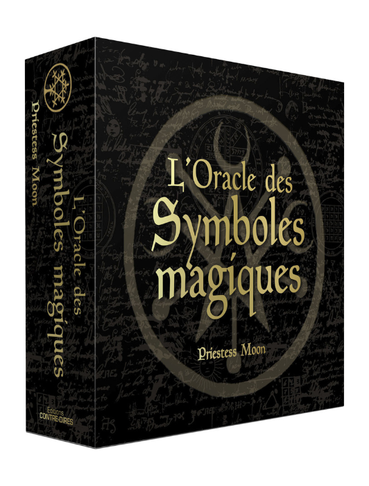 Coffret de l'oracle des symboles magiques de Priestess Moon.