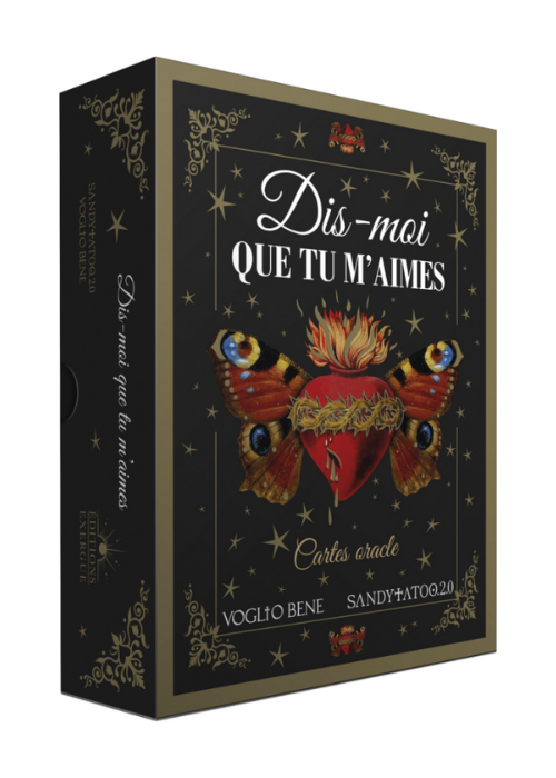 Coffret oracle "Dis-moi que tu m'aimes" de Voglio Bene et Sandy Tatoo2.0.