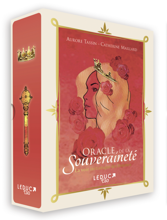 Coffret de l'oracle de la souveraineté, la voie initiatique des femmes, d'Aurore Tassin et Catherine Maillard.