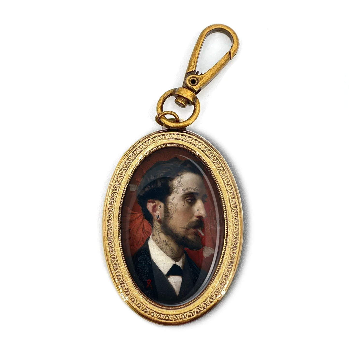Porte-clés Eduardo par la créatrice VOGLIO BENE. 