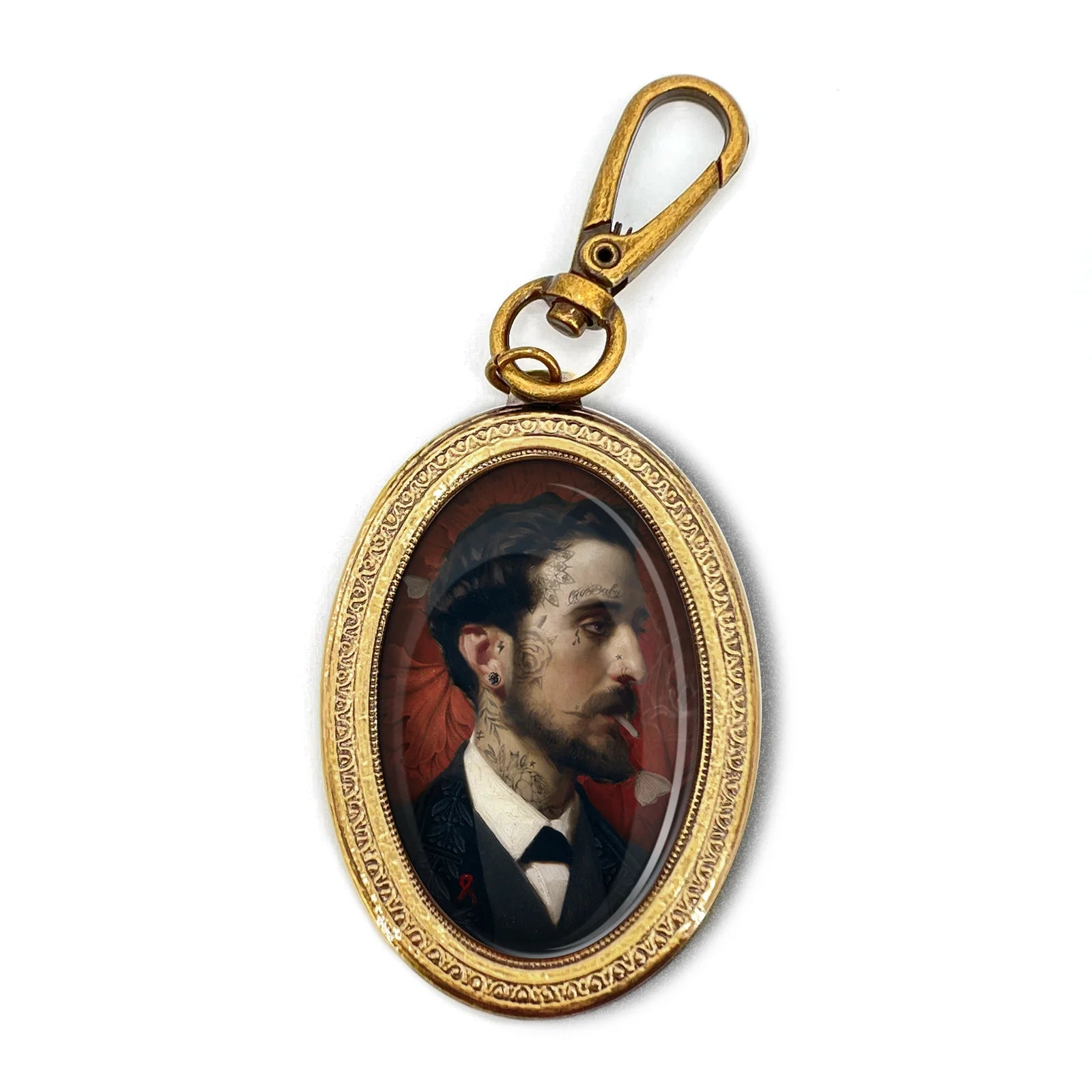 Porte-clés Eduardo par la créatrice VOGLIO BENE. 