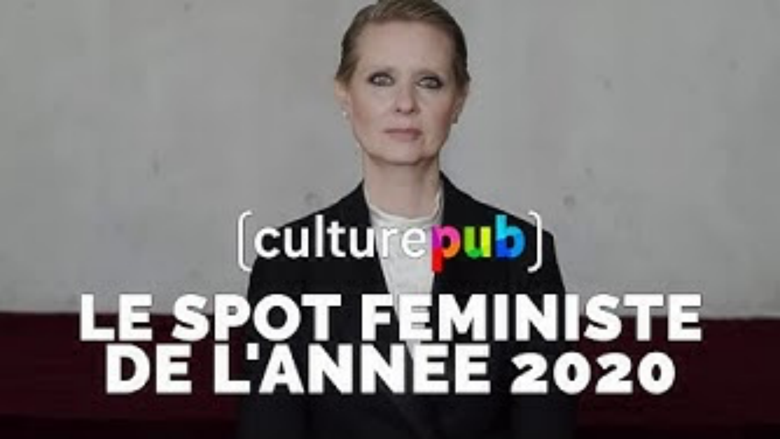 Cargar video: Vidéo de Cynthia Nixon intitulée Be a lady. Vidéo féministe et engagée.